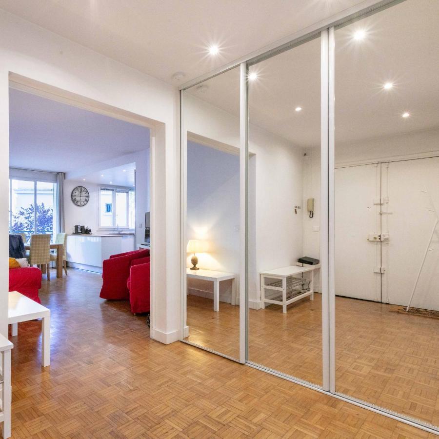 Paris City - Spacious 3 Rooms Flat For Families - 3 Minutes From Metro Station Exterior foto