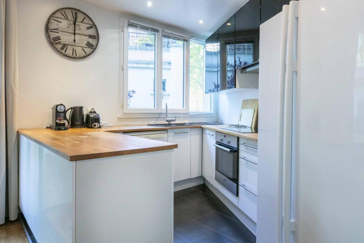 Paris City - Spacious 3 Rooms Flat For Families - 3 Minutes From Metro Station Exterior foto