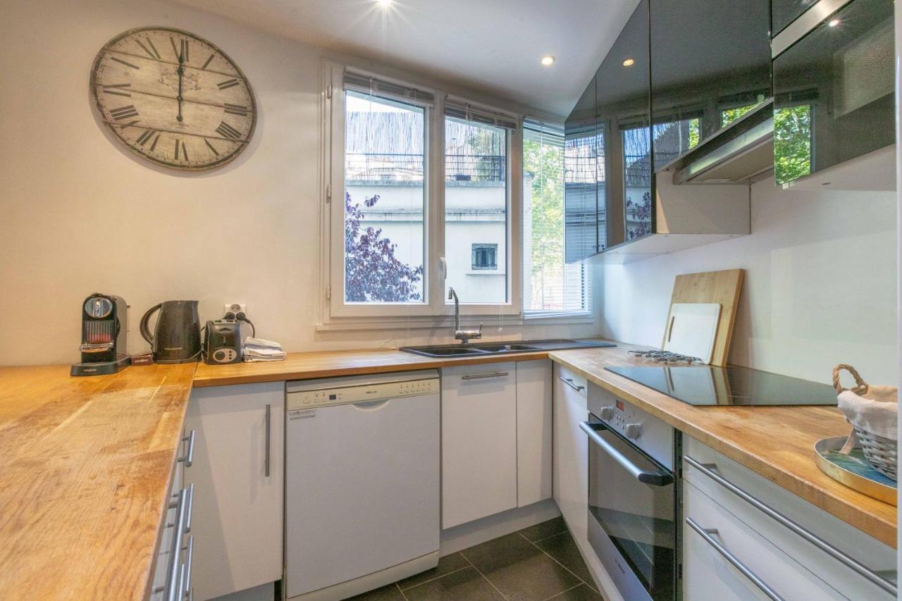 Paris City - Spacious 3 Rooms Flat For Families - 3 Minutes From Metro Station Exterior foto